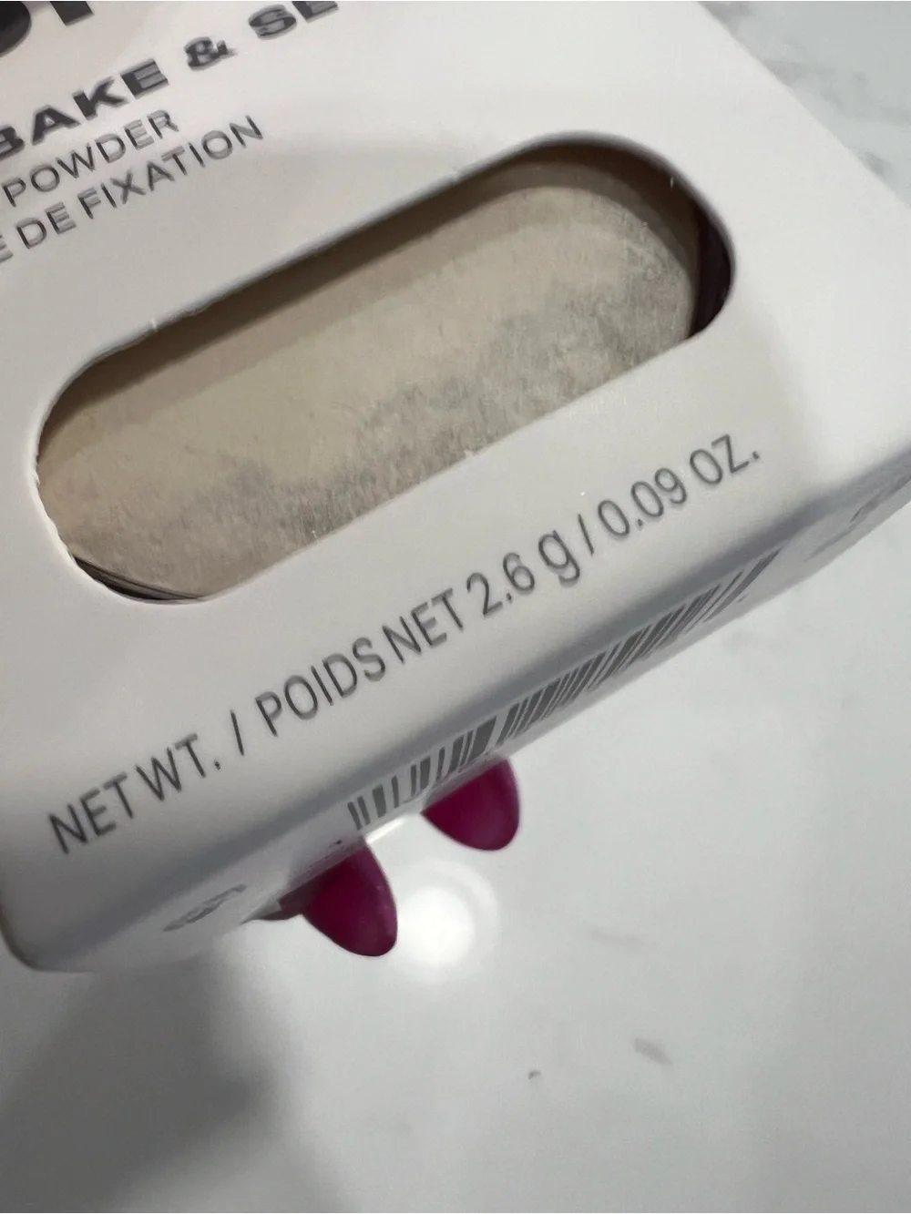 Morphe Mini Bake & Set Setting Powder — Translucent - Picture 4 of 4